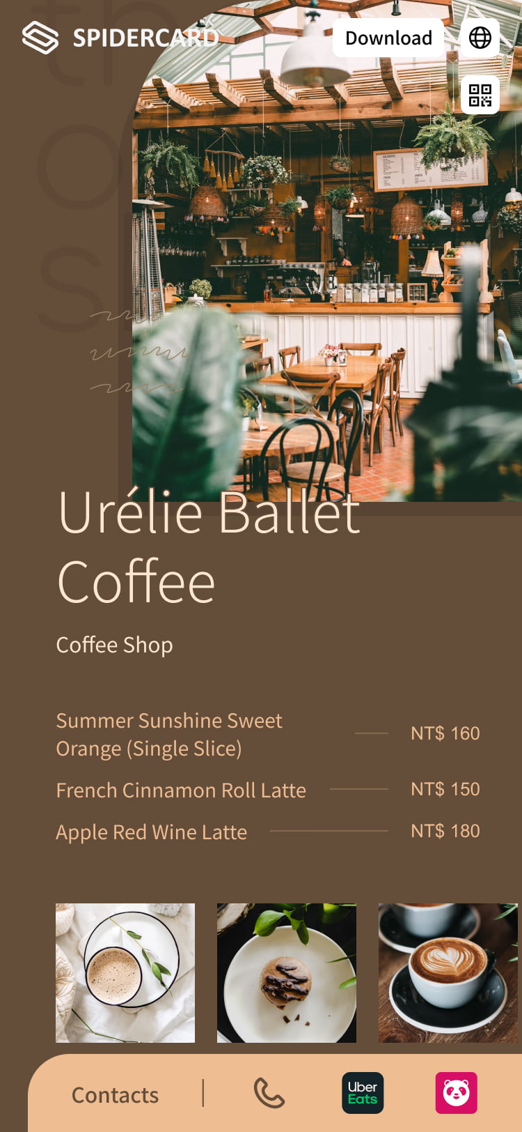 Themed Menu